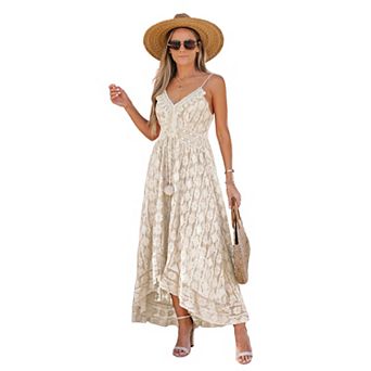 Women's Cupshe Ariya V-neck Lace Up Slip Dress