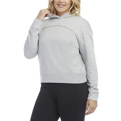 Women's Danskin Quilted Crop Hoodie