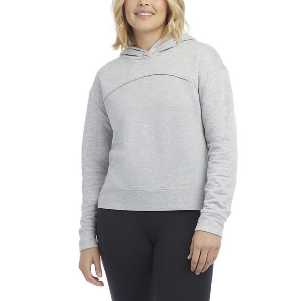 Women s Danskin Quilted Crop Hoodie