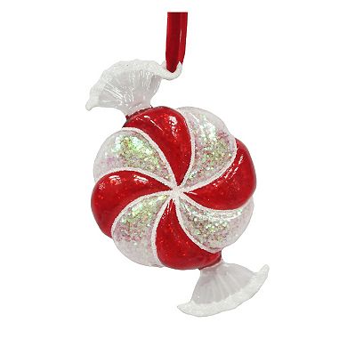 St. Nicholas Square® Glass Peppermint Christmas Ornament