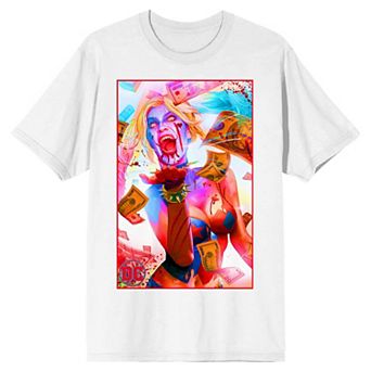 Men's DC Comics Harley Quinn Deceased Graphic Tee