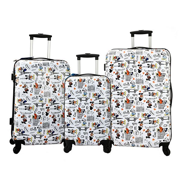 Mickey store hardside luggage