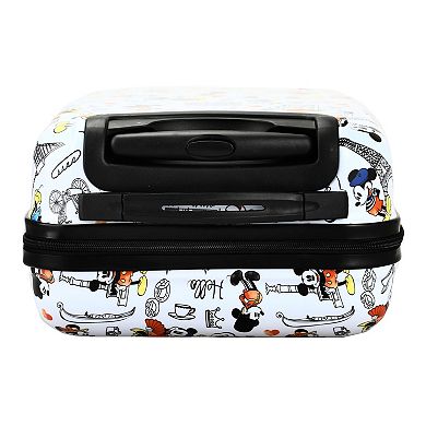 Disney's Mickey Mouse 3-Piece Hardside Spinner Luggage Set