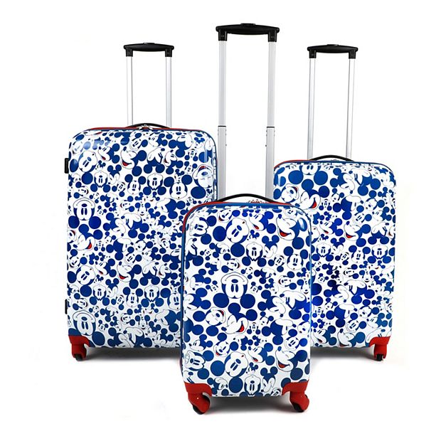 luggage set 3 piece disney