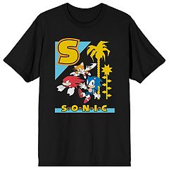 Sonic the Hedgehog with Kanji Shirt - Trends Bedding