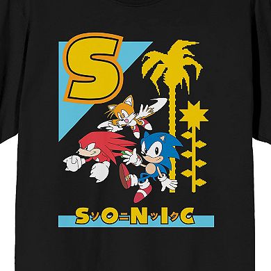 Men's Sonic The Hedgehog Classic Graphic Tee