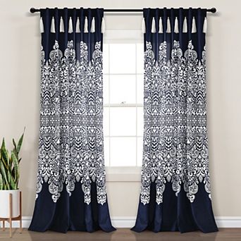 Lush Decor Boho Medallion Set of 2 Window Curtain Panels