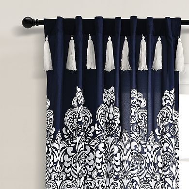 Lush Decor Boho Medallion Set of 2 Window Curtain Panels