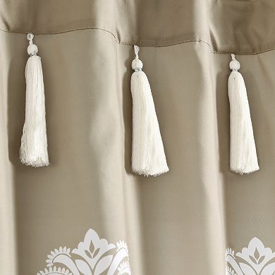 Lush Decor Boho Medallion Set of 2 Window Curtain Panels