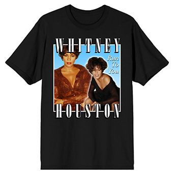 Men's Whitney Houston Run To You Graphic Tee