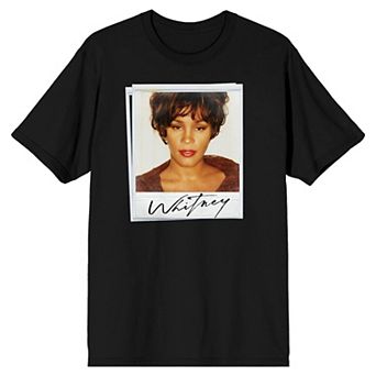 Men's Whitney Houston Photo Graphic Tee