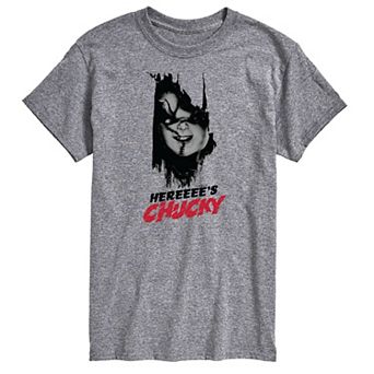 Big & Tall Chucky Heres Chucky Graphic Tee