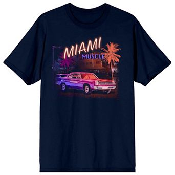 Men's Car Fanatic Miami Muscle Graphic Tee