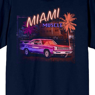 Men's Car Fanatic Miami Muscle Graphic Tee