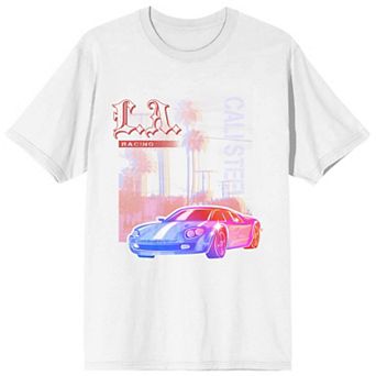 Men's Car Fanatic LA Cali Steel Graphic Tee