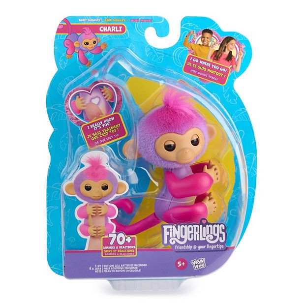 Fingerlings 2.0 Monkey Purple Charli