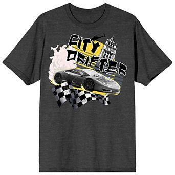 Men's Sleek Rebel City Drifter Graphic Tee