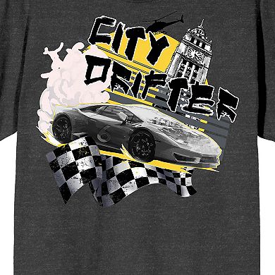 Men's Sleek Rebel City Drifter Graphic Tee