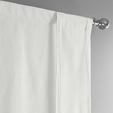 EFF Dune Textured Solid Cotton Tie-Up Window Shade, 46" X 63"