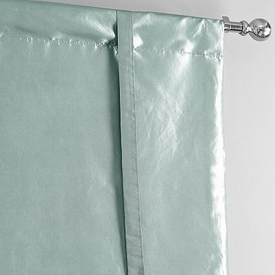 EFF Faux Silk Taffeta Tie-Up Window Shade, 46" X 63"