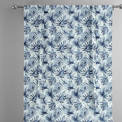 EFF Artemis Printed Cotton Tie-Up Window Shade, 46" X 63"