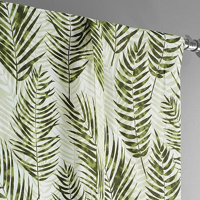 EFF Kupala Printed Cotton Tie-Up Window Shade, 46" X 63"