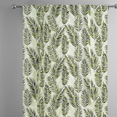 EFF Kupala Printed Cotton Tie-Up Window Shade, 46" X 63"