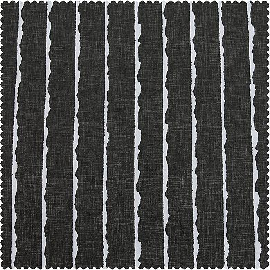 EFF Sharkskin Printed Cotton Tie-Up Window Shade, 46" X 63"