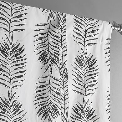EFF Sago Printed Cotton Tie-Up Window Shade, 46" X 63"