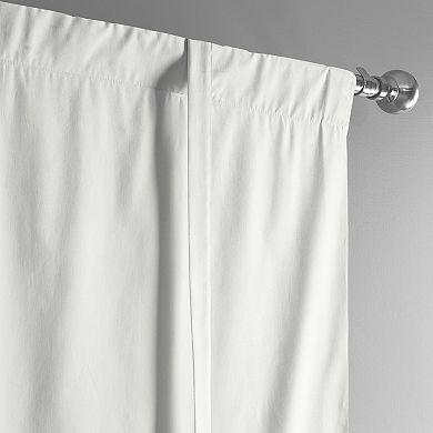 EFF Solid Cotton Tie-Up Window Shade, 46" X 63"