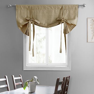EFF Hand Weaved Cotton Tie-Up Window Shade, 46" X 63"