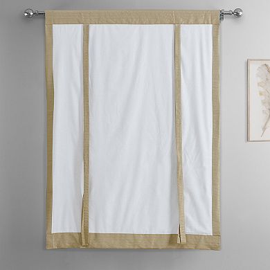 EFF Hand Weaved Cotton Tie-Up Window Shade, 46" X 63"