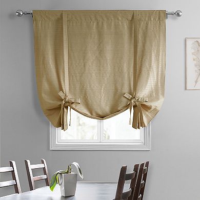 EFF Hand Weaved Cotton Tie-Up Window Shade, 46" X 63"