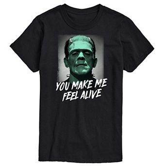Big & Tall Universal Monsters Make Me Frankenstein Graphic Tee