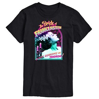 Big & Tall Universal Monsters Marquee Bride Graphic Tee