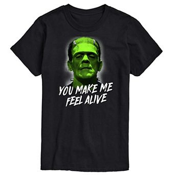 Big & Tall Universal Monsters Make Me Feel Alive Graphic Tee