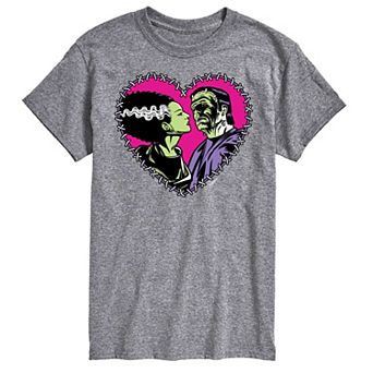 Big & Tall Universal Monsters Heart Graphic Tee