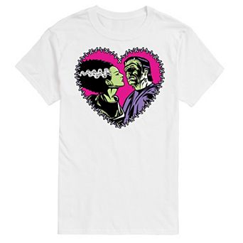 Big & Tall Universal Monsters Heart Graphic Tee