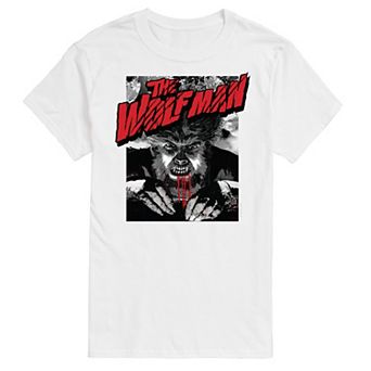 Big & Tall Universal Monsters Wolfman Poster Graphic Tee