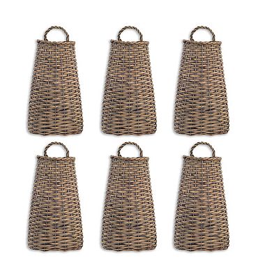 Melrose Woven Basket Wall Decor 6-piece Set