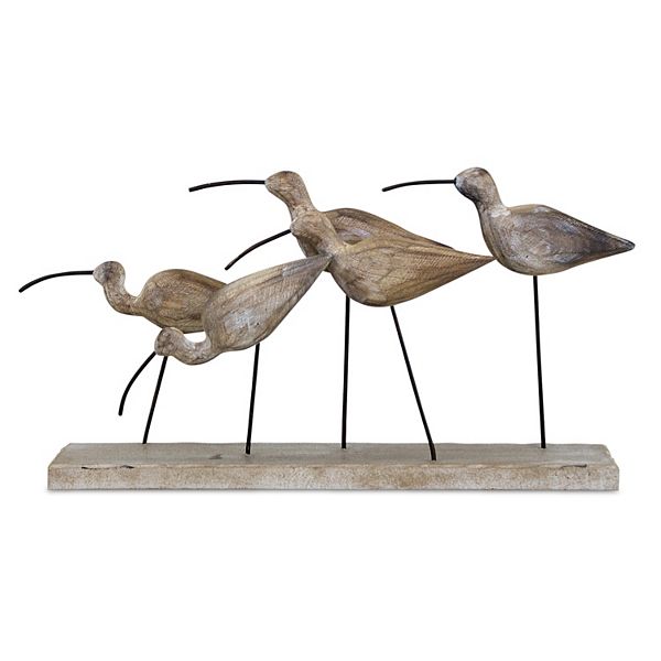 Melrose Wooden Sea Bird Sculpture 13