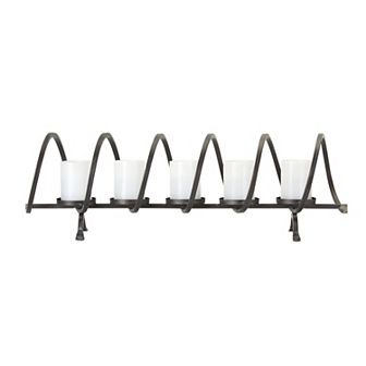 Melrose Modern Metal Spiral Candle Holder Centerpiece 31"