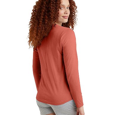 Women's Hanes® Originals Long Sleeve Tri-Blend Tee