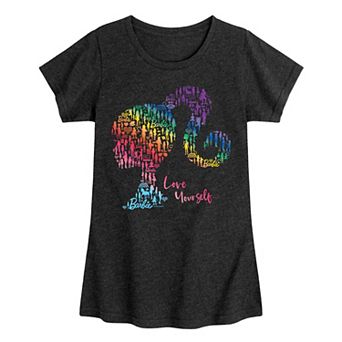 Girls 7-16 Barbie® Silhouette Fill Graphic Tee