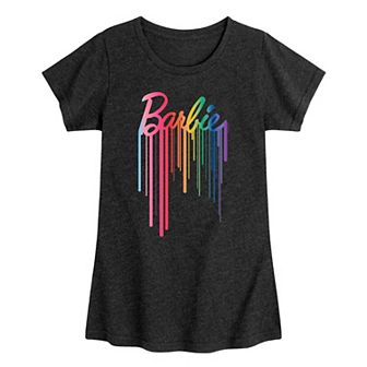 Girls 7-16 Barbie® Logo Drip Graphic Tee