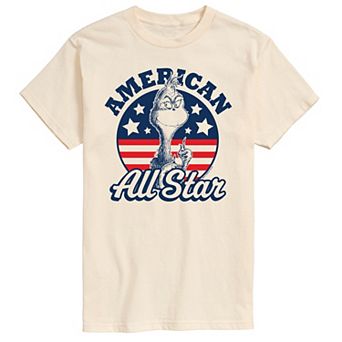Men's Dr. Seuss The Grinch American All Star Graphic Tee