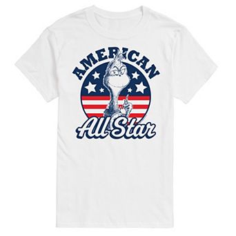 Men's Dr. Seuss The Grinch American All Star Graphic Tee