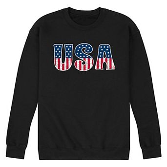 Men's USA Graphic Fleece Pullover