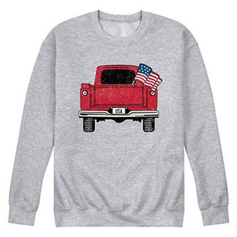 Men's USA Truck Graphic Fleece Pullover