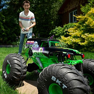 Monster Jam Mega Grave Digger All-Terrain Remote Control Monster Truck